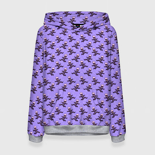 Женская толстовка ГОДЖО САТОРУ GOJO SATORU / 3D-Меланж – фото 1