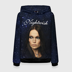 Толстовка-худи женская Nightwish Tarja Turunen Z, цвет: 3D-черный