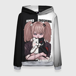 Толстовка-худи женская MONOKUMA JUNKO, цвет: 3D-меланж