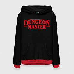 Толстовка-худи женская Stranger Dungeon Master, цвет: 3D-красный