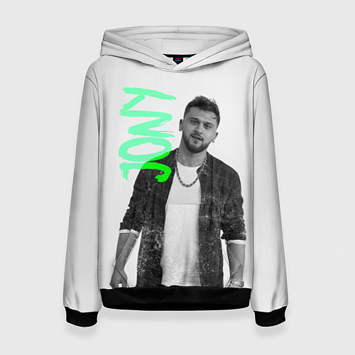 Женская толстовка Jony music / 3D-Черный – фото 1