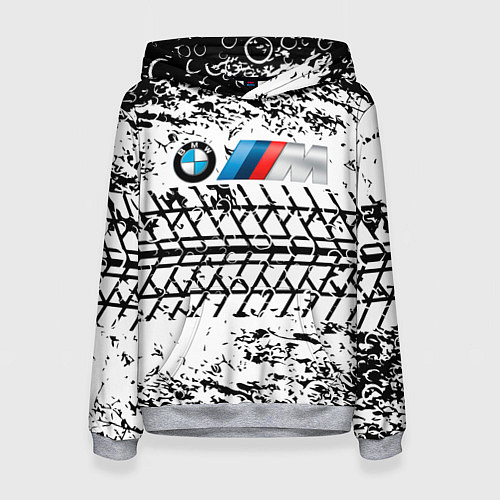 Женская толстовка BMW / 3D-Меланж – фото 1