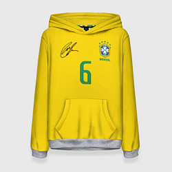 Толстовка-худи женская Р Карлос футболка сборной, цвет: 3D-меланж