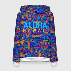 Женская толстовка ALOHA HAWAII АЛОХА ГАВАЙИ