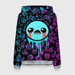Толстовка-худи женская Blue Isaac, цвет: 3D-меланж