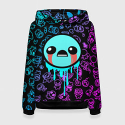 Толстовка-худи женская Blue Isaac, цвет: 3D-черный