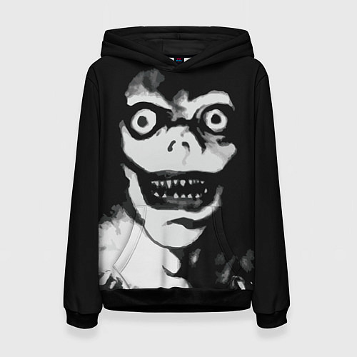 Женская толстовка Death Note Рюк Деад Ноте / 3D-Черный – фото 1
