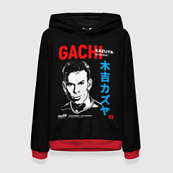 Толстовка-худи женская Kozuya, цвет: 3D-красный