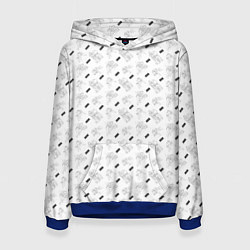 Толстовка-худи женская JUDO, цвет: 3D-синий