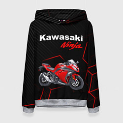 Женская толстовка KAWASAKI NINJA КАВАСАКИ