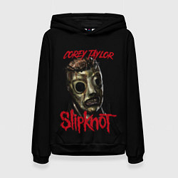 Толстовка-худи женская COREY TAYLOR SLIPKNOT СЛИПКНОТ Z, цвет: 3D-черный