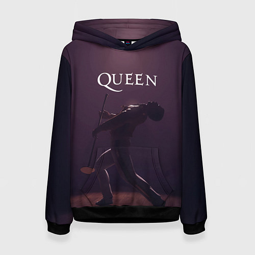 Женская толстовка Freddie Mercury Queen Z / 3D-Черный – фото 1