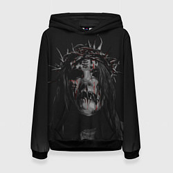 Толстовка-худи женская Joey Jordison, цвет: 3D-черный