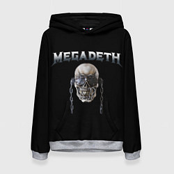 Женская толстовка Megadeth