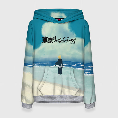 Женская толстовка МАЙКИ В ОДИНОЧЕСТВЕ / 3D-Меланж – фото 1