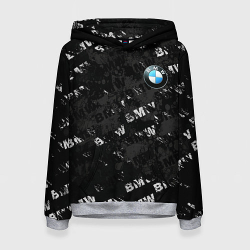 Женская толстовка BMW / 3D-Меланж – фото 1