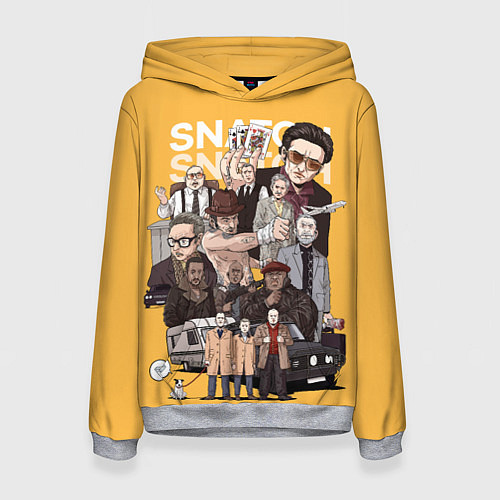 Женская толстовка Большой куш / 3D-Меланж – фото 1