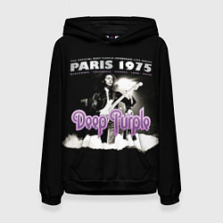 Женская толстовка Deep Purple - Paris 1975