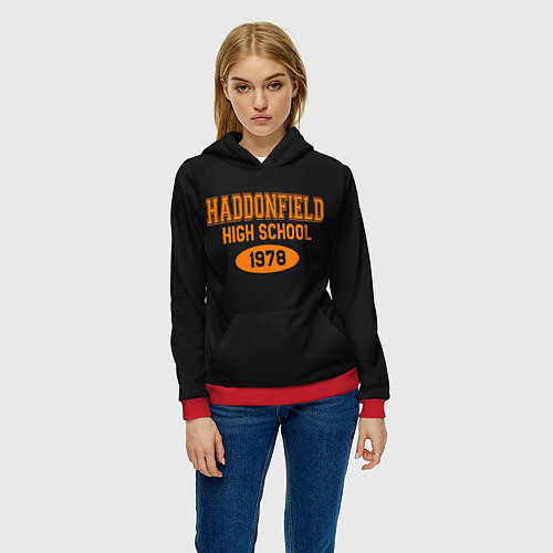Женская толстовка Haddonfield High School 1978 / 3D-Красный – фото 3