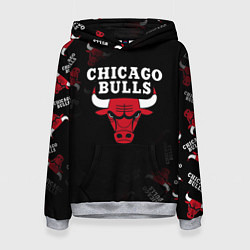 Женская толстовка ЧИКАГО БУЛЛС БЫКИ CHICAGO BULLS