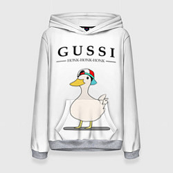 Толстовка-худи женская GUSSI HONK BABY, цвет: 3D-меланж