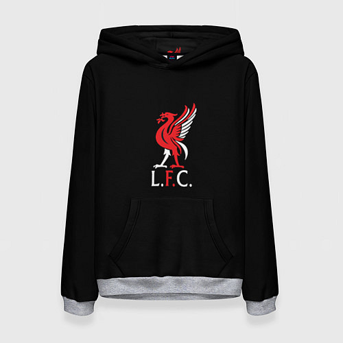 Женская толстовка Leverpool YNWA / 3D-Меланж – фото 1