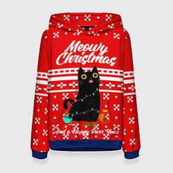 Женская толстовка MEOW CHRISTMAS