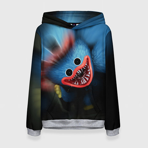 Женская толстовка ХАГИ ВАГИ, Я ТЕБЯ ПОЙМАЛ / 3D-Меланж – фото 1