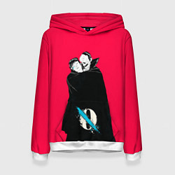 Толстовка-худи женская Like clocwork, цвет: 3D-белый