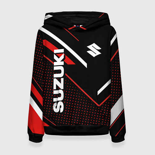 Женская толстовка Suzuki SPORT / 3D-Черный – фото 1