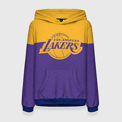 Толстовка-худи женская LAKERS LINE HEXAGON SPORT, цвет: 3D-синий