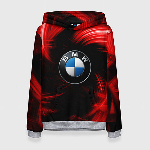 Женская толстовка BMW RED BEAST / 3D-Меланж – фото 1