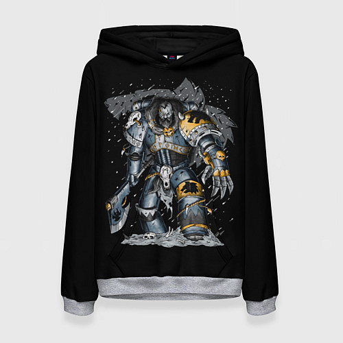 Женская толстовка Ваха 40к Арт / 3D-Меланж – фото 1