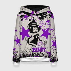 Толстовка-худи женская Ангел Алиса, цвет: 3D-белый