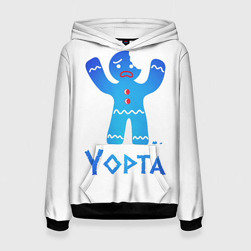 Женская толстовка Епта / 3D-Черный – фото 1