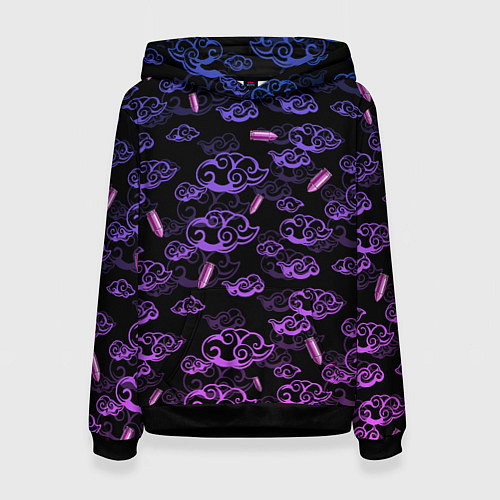 Женская толстовка ARCANE League Of Legends ТАТУИРОВКА JINX / 3D-Черный – фото 1