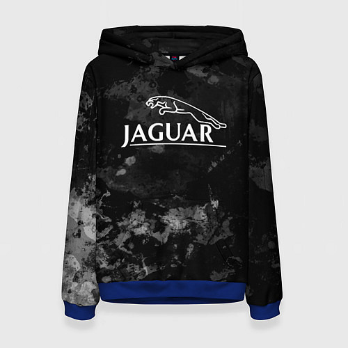 Женская толстовка Ягуар , Jaguar / 3D-Синий – фото 1