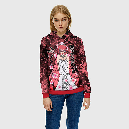 Женская толстовка Красавица и Дракон Ryu to Sobakasu no Hime / 3D-Красный – фото 3