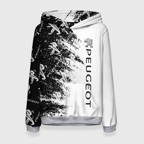 Женская толстовка Peugeot Распылитель / 3D-Меланж – фото 1