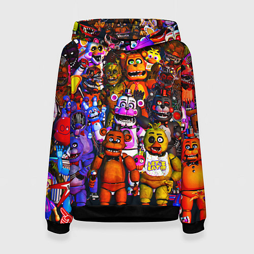 Женская толстовка Fnaf UCN / 3D-Черный – фото 1