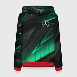 Женская толстовка MERCEDES-BENZ AMG NEON STRIPES PETRONAS