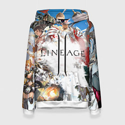 Толстовка-худи женская Hero of Lineage, цвет: 3D-белый