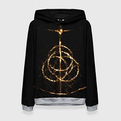 Толстовка-худи женская ЭЛДЕН РИНГ ELDEN RING, цвет: 3D-меланж