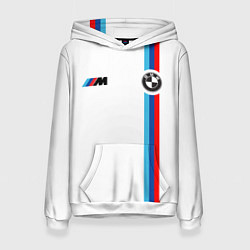 Женская толстовка БМВ 3 STRIPE BMW WHITE