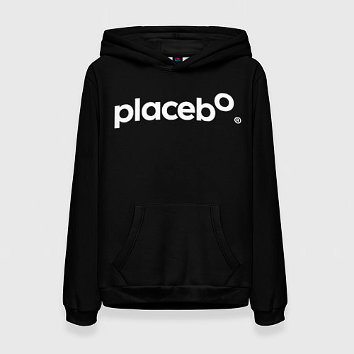 Женская толстовка Плацебо Логотип / 3D-Черный – фото 1