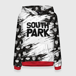 Женская толстовка Южный парк - персонажи и логотип South Park