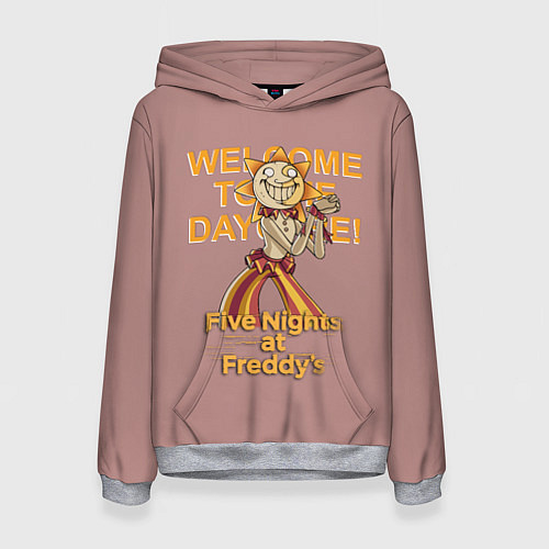 Женская толстовка Five Nights at Freddys: Security Breach - Воспитат / 3D-Меланж – фото 1