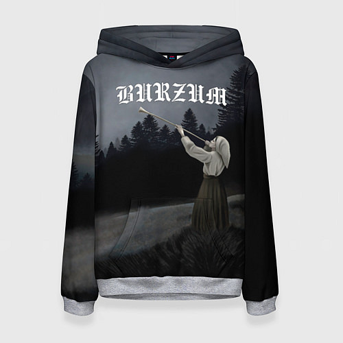 Женская толстовка Burzum - Filosofem / 3D-Меланж – фото 1