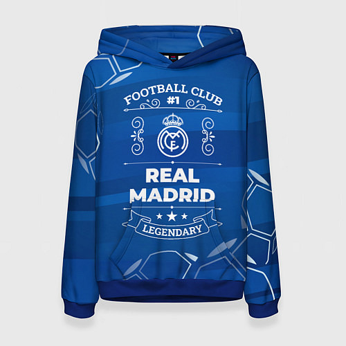 Женская толстовка Real Madrid FC 1 / 3D-Синий – фото 1