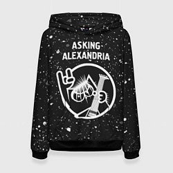 Женская толстовка Asking Alexandria - КОТ - Краска